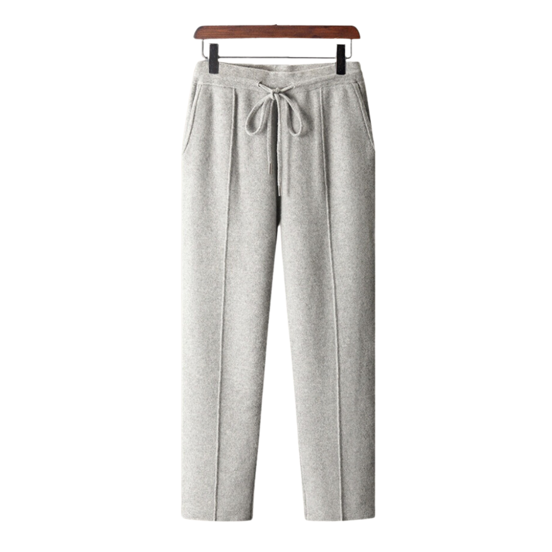 Pantalon Homme En Maille | Coupe Droite