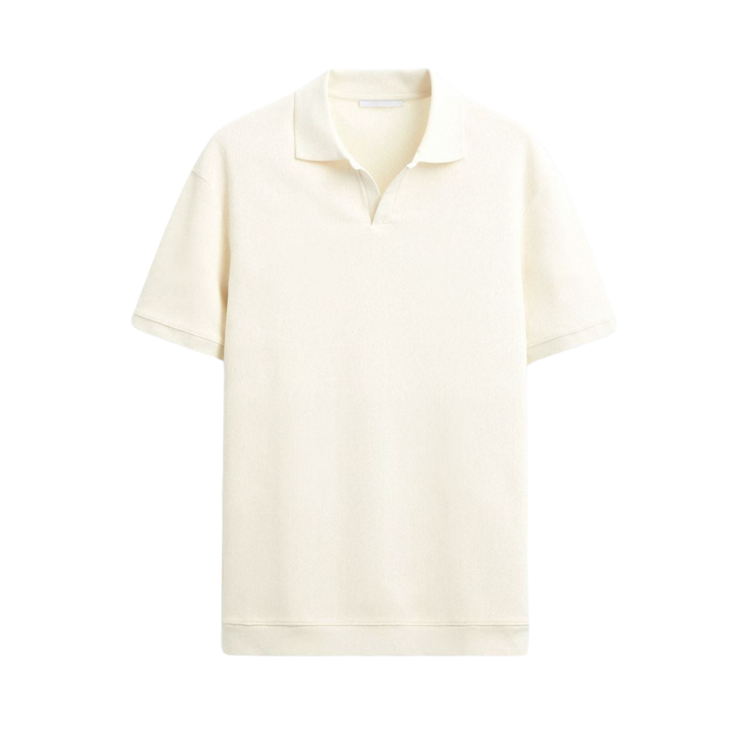 T-Shirt Polo Laine Homme