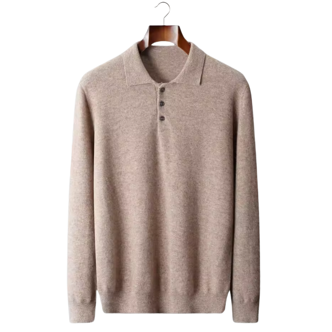 Polo Homme Classique à Col Rond