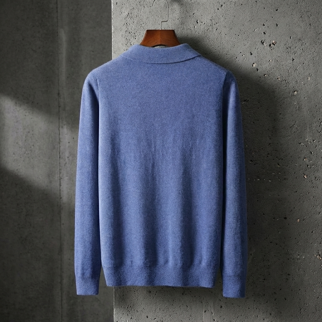 POLO HOMME | DEMI-ZIP | MANCHES LONGUES | CHAUD