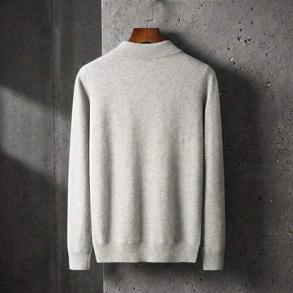 POLO HOMME | DEMI-ZIP | MANCHES LONGUES | CHAUD