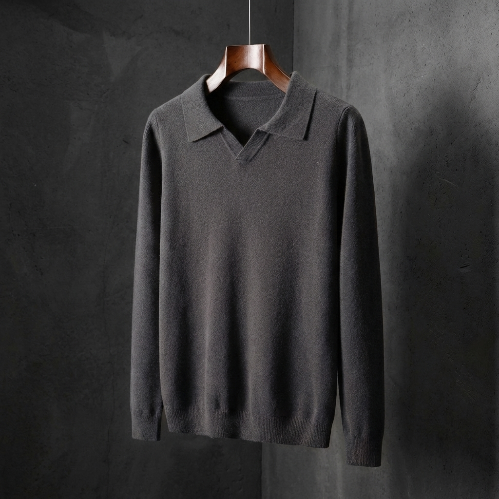 POLO HOMME | MAILLE FINE | MANCHES LONGUES | DÉCONTRACTÉ