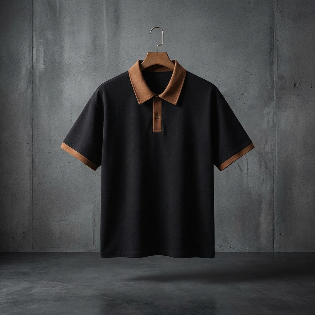 POLO HOMME | COL CONTRASTÉ | CLASSIQUE