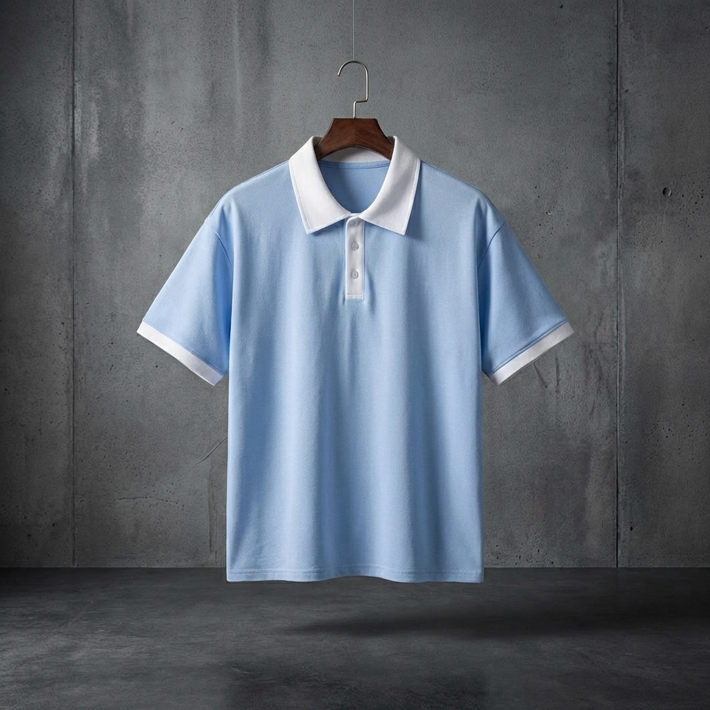 POLO HOMME | COL CONTRASTÉ | CLASSIQUE