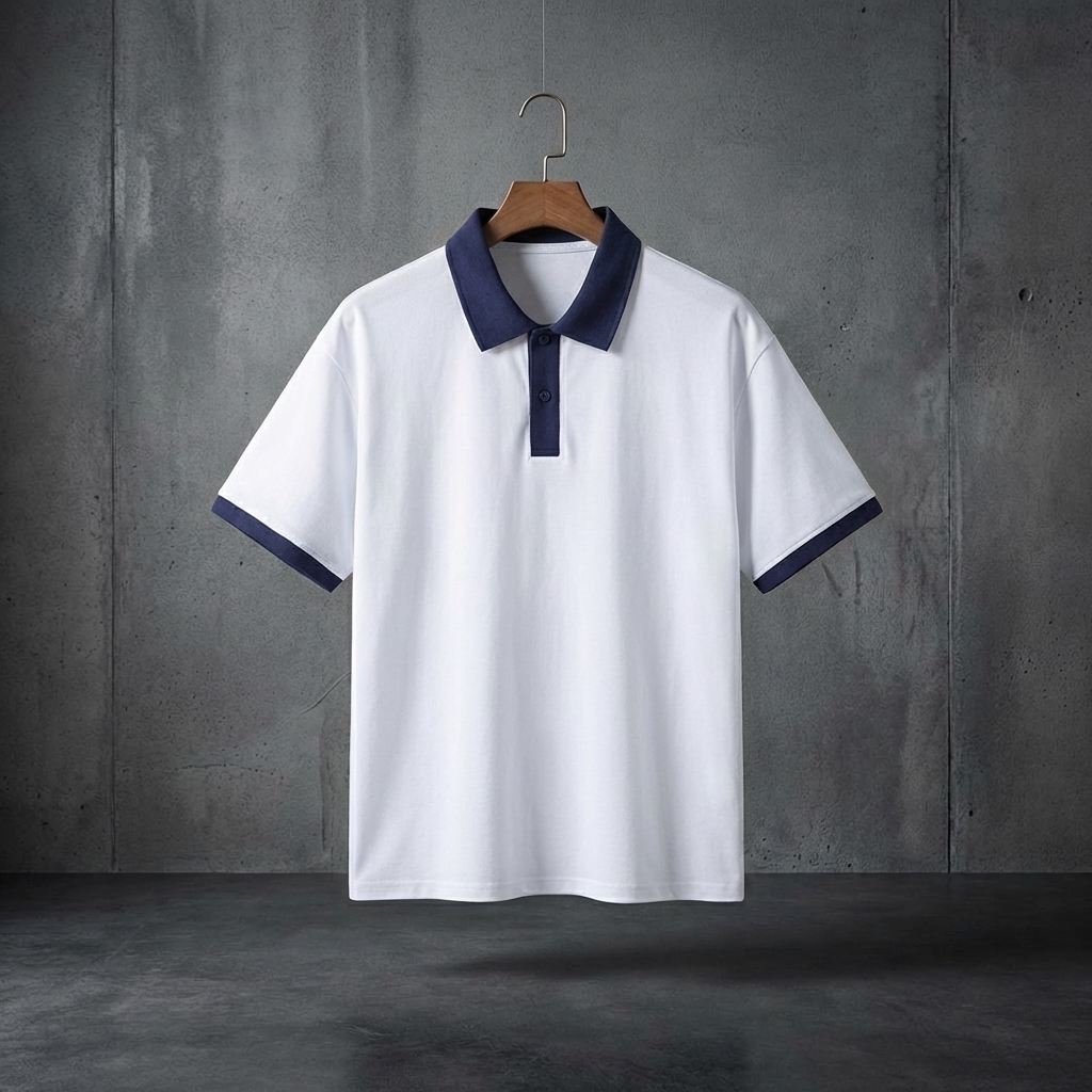 POLO HOMME | COL CONTRASTÉ | CLASSIQUE