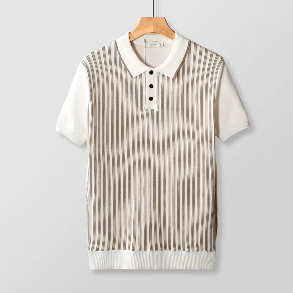 POLO HOMME | RAYURES VERTICALES | CLASSIQUE
