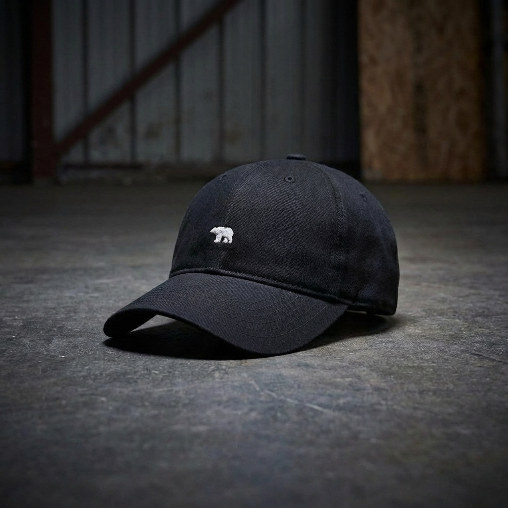 Casquette Brodée Ours Polaire