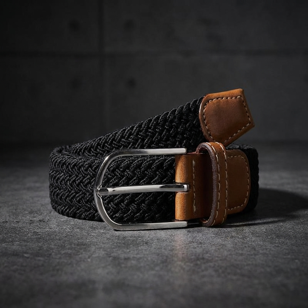CEINTURE HOMME | TRESSÉE | MATIÈRE ÉLASTIQUE