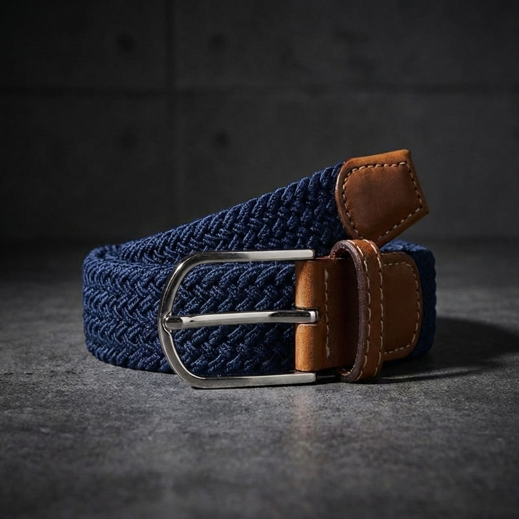CEINTURE HOMME | TRESSÉE | MATIÈRE ÉLASTIQUE