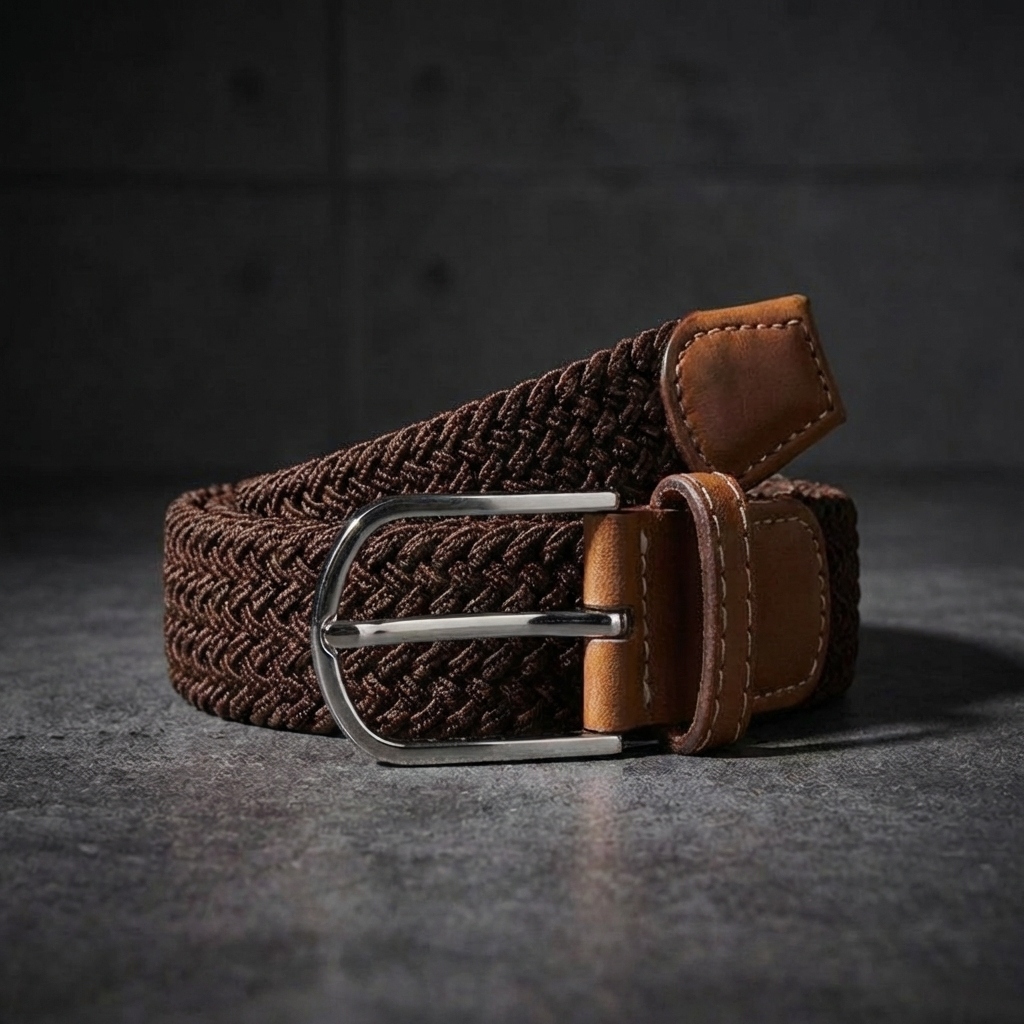 CEINTURE HOMME | TRESSÉE | MATIÈRE ÉLASTIQUE