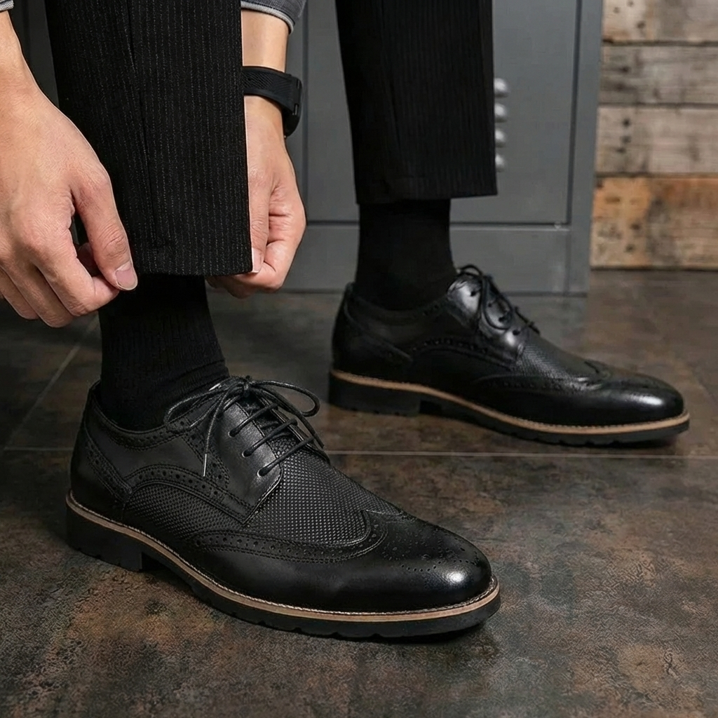 CHAUSSURES HOMME | BROGUES | FERMETURE À LACETS