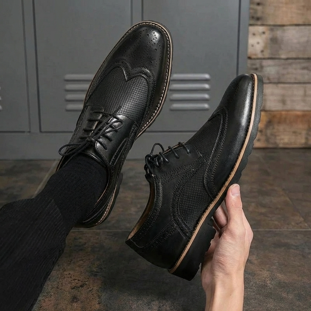 CHAUSSURES HOMME | BROGUES | FERMETURE À LACETS