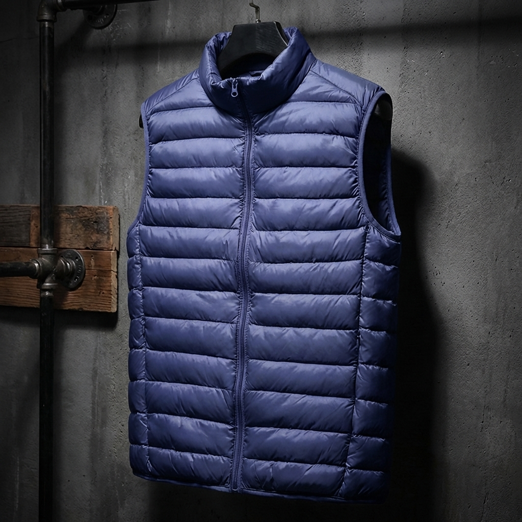 GILET HOMME | DOUDOUNE MATELASSÉE | SANS MANCHES