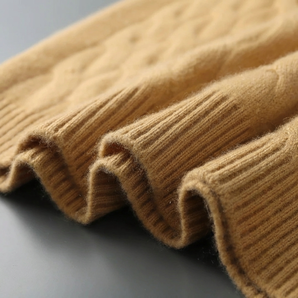 PULL HOMME | COL ROND | TORSADÉ | TRICOT STRUCTURÉ