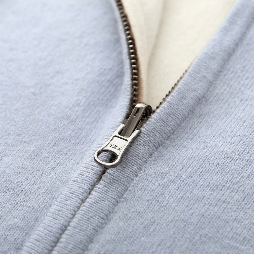 CARDIGAN HOMME | ZIPPÉ | LAINE