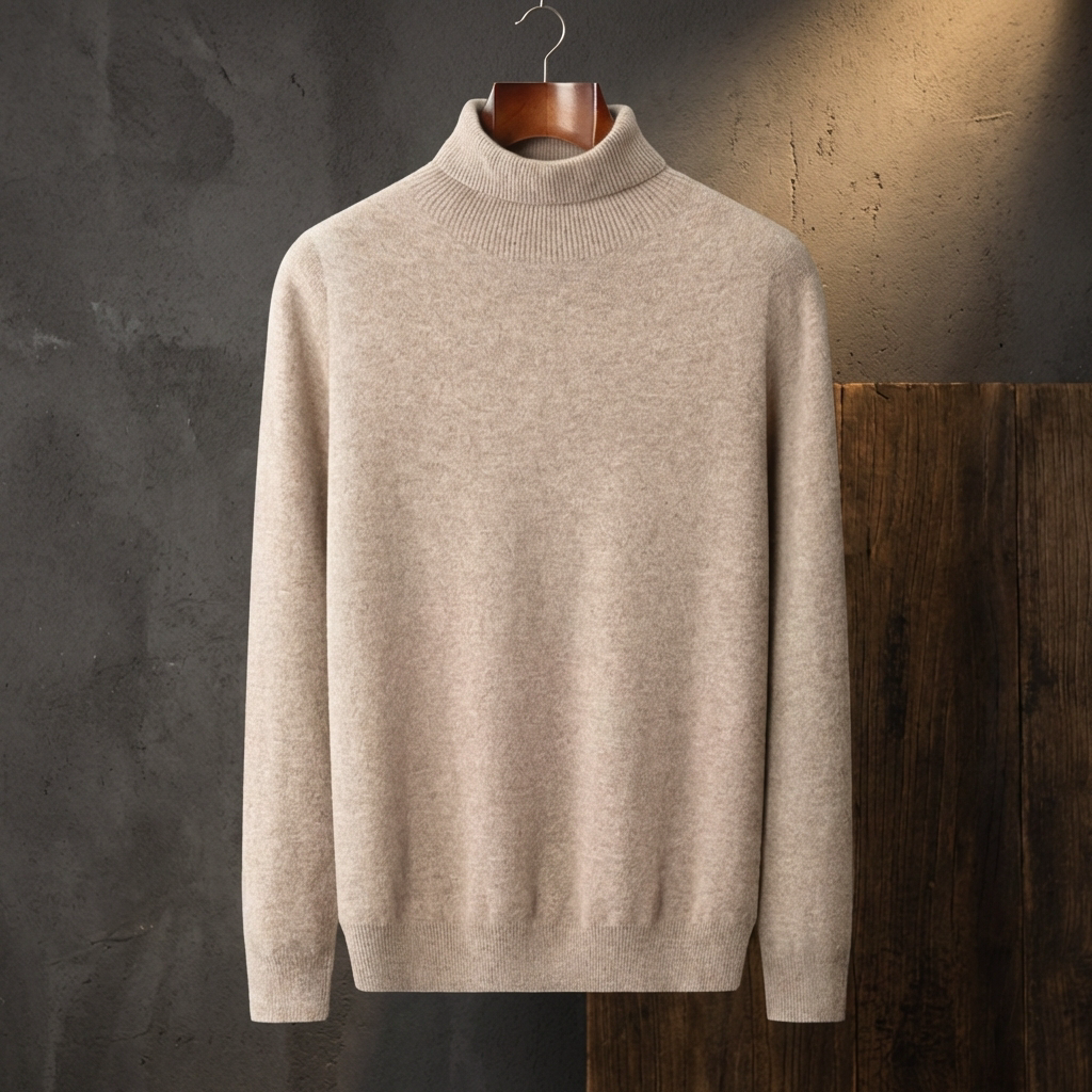 PULL HOMME | COL ROULÉ | CLASSIQUE | MAILLE