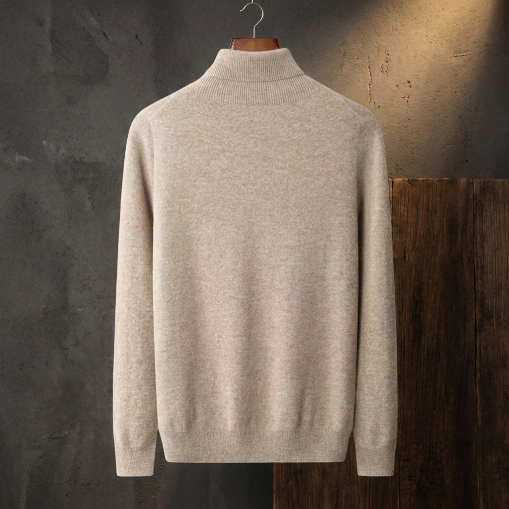 PULL HOMME | COL ROULÉ | CLASSIQUE | MAILLE