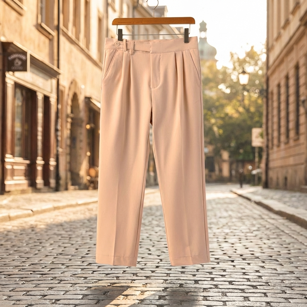PANTALON HOMME | PINCES | COUPE TAILLÉE | PARIS