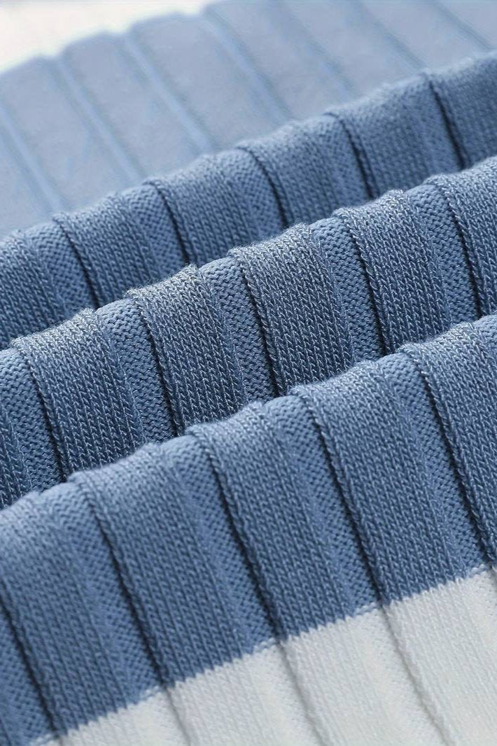 Polo Homme à Manches Courtes Rayé