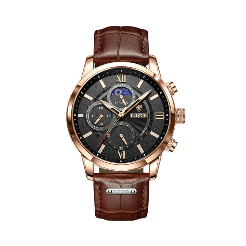 Montre Homme | Boîtier 43 mm Avec Bracelet Ajustable
