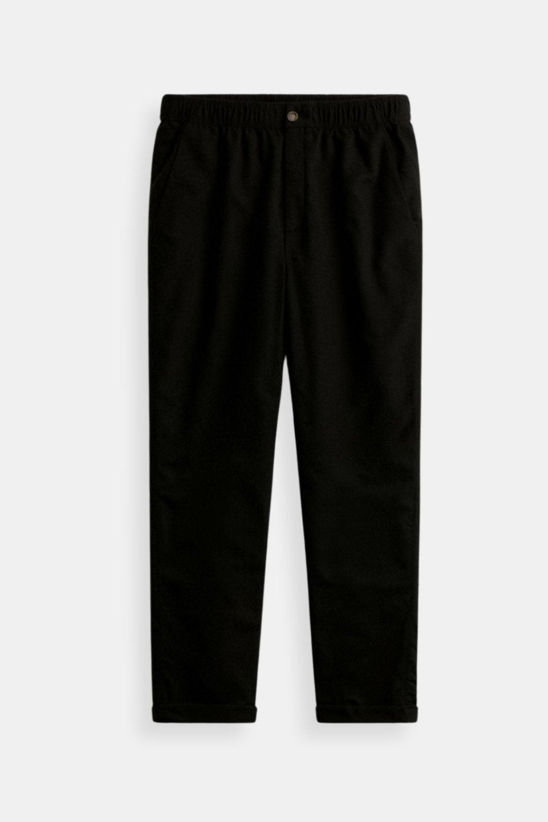Pantalon Lin Coupe Droite Ample