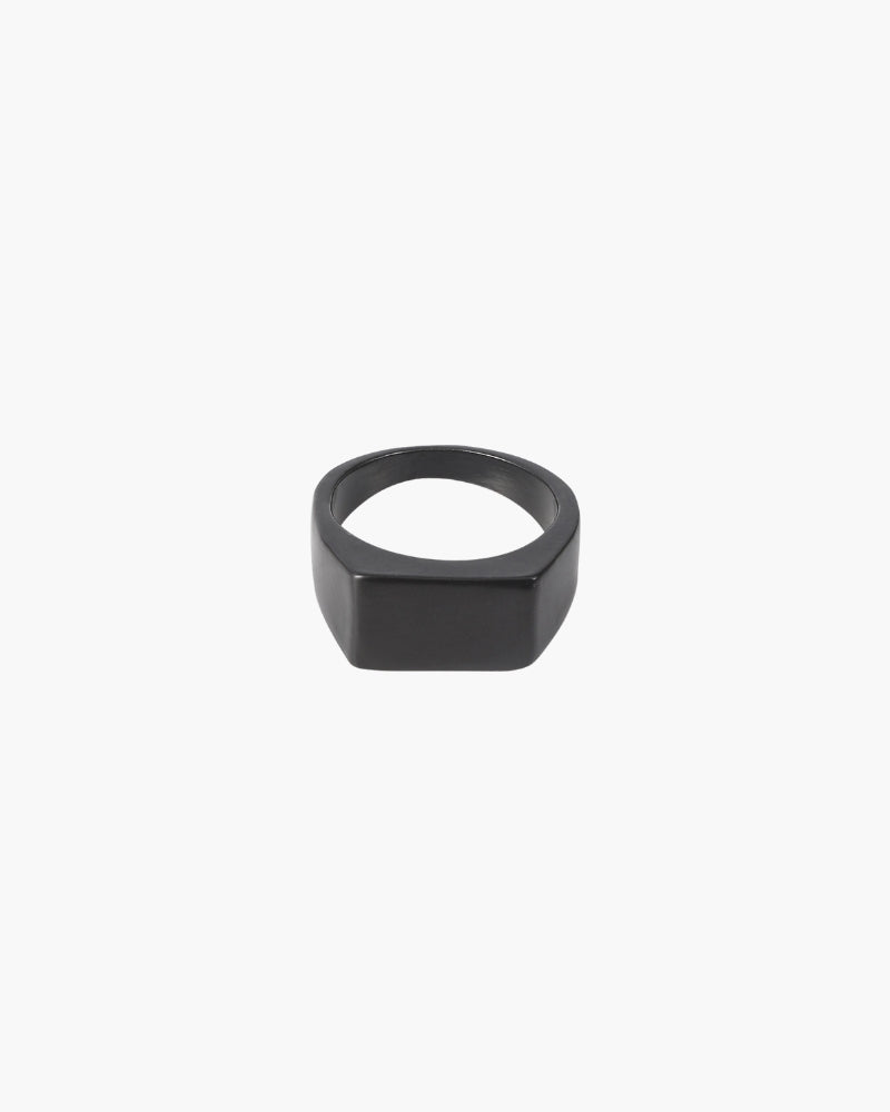 Bague Chevalière Rectangulaire Pour Homme