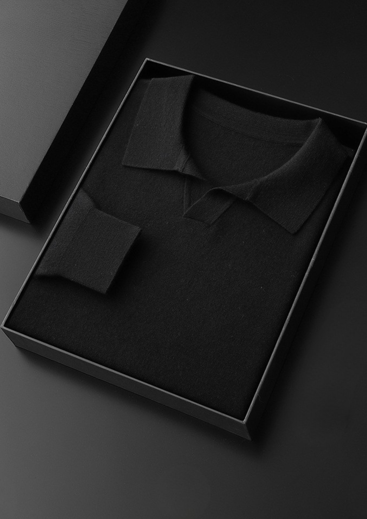 Polo Pull Sans Boutons | Homme + Pull + Design Classique