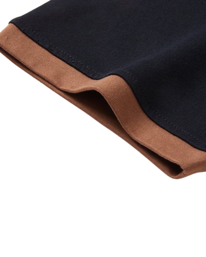 Polo À Col Contrasté Pour Homme