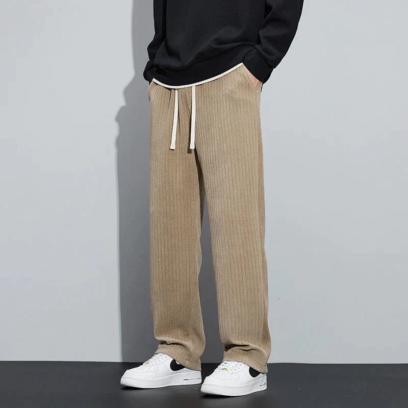 Pantalon Homme en Velours Côtelé