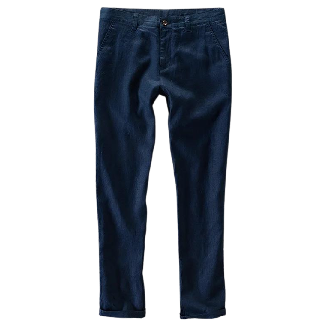 Pantalon Homme Décontracté en Lin