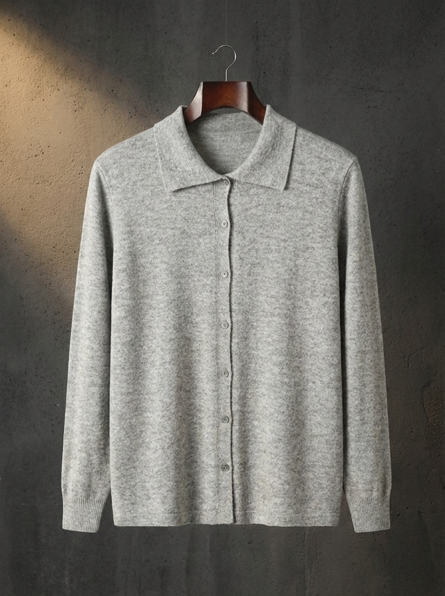 GILET HOMME | POLO COL BOUTONNÉ | MAILLE DÉCONTRACTÉ