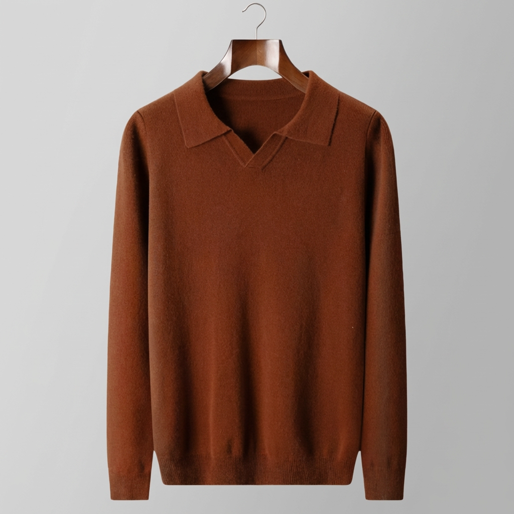 POLO HOMME | MAILLE FINE | MANCHES LONGUES | DÉCONTRACTÉ