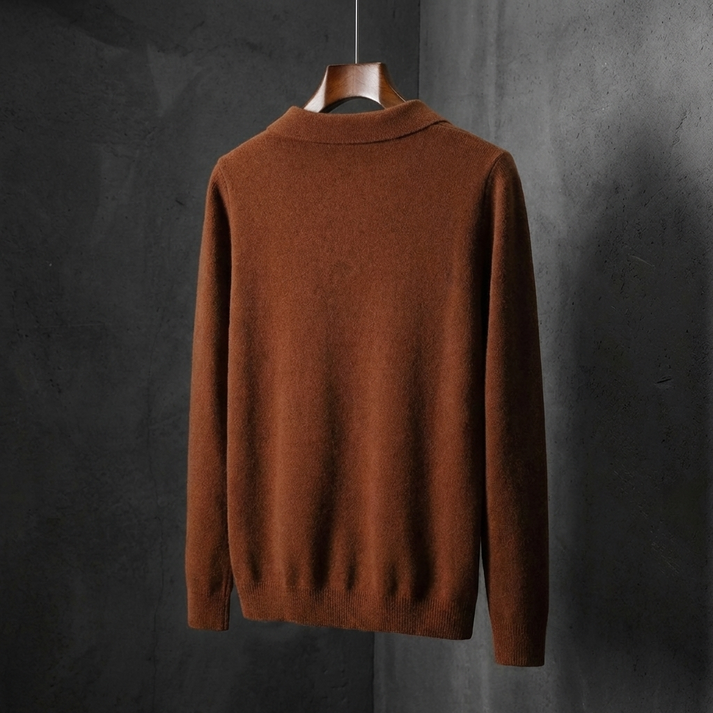 POLO HOMME | MAILLE FINE | MANCHES LONGUES | DÉCONTRACTÉ