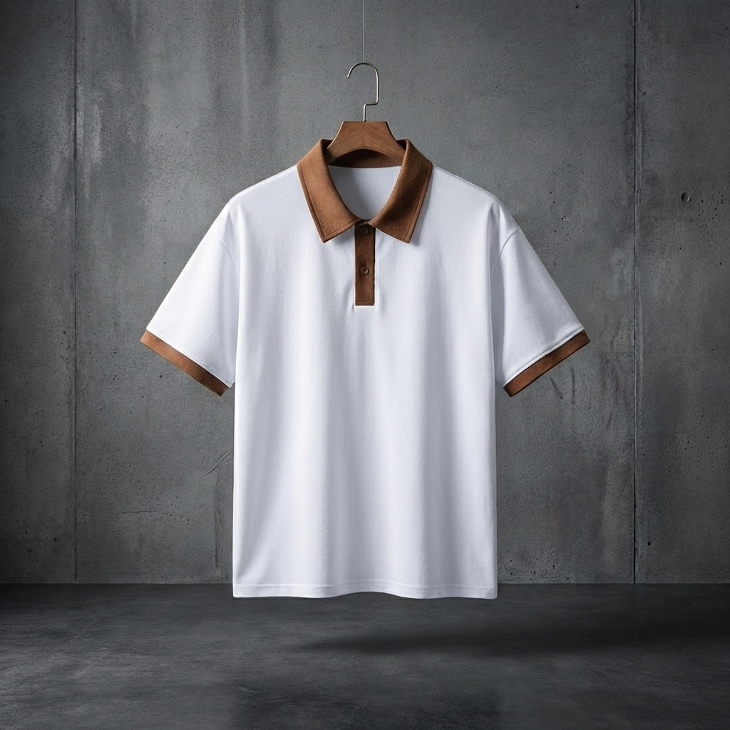 POLO HOMME | COL CONTRASTÉ | CLASSIQUE