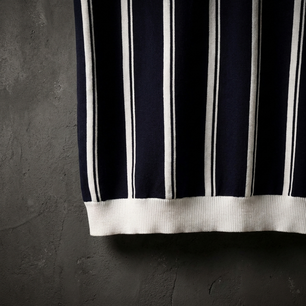 POLO HOMME | DEMI-ZIP | À RAYURES
