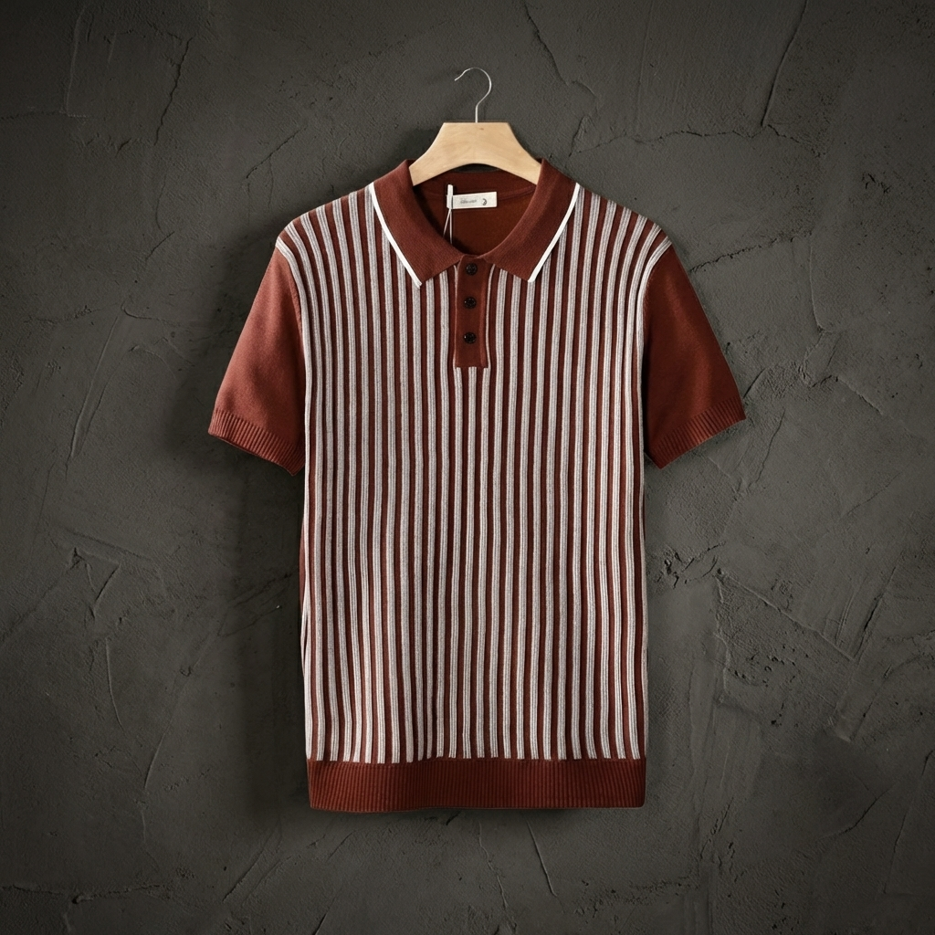 POLO HOMME | RAYURES VERTICALES | CLASSIQUE