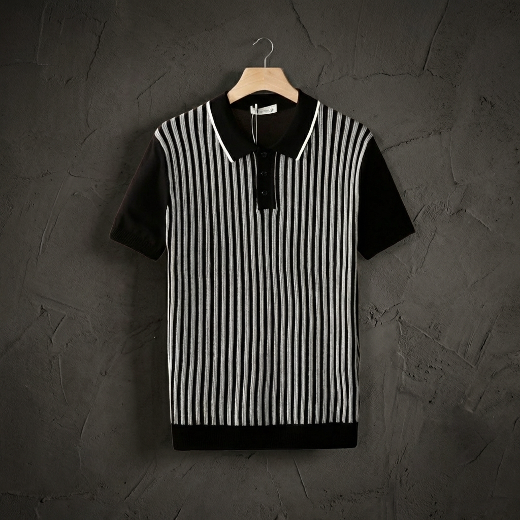 POLO HOMME | RAYURES VERTICALES | CLASSIQUE