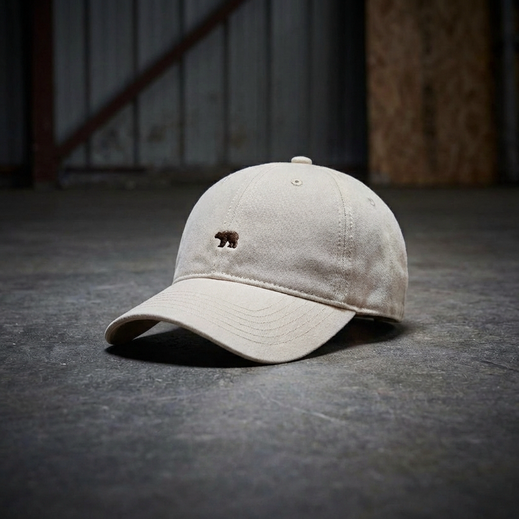 Casquette Brodée Ours Polaire