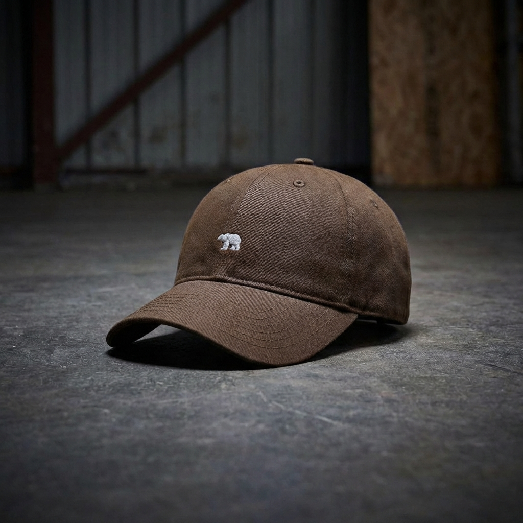 Casquette Brodée Ours Polaire