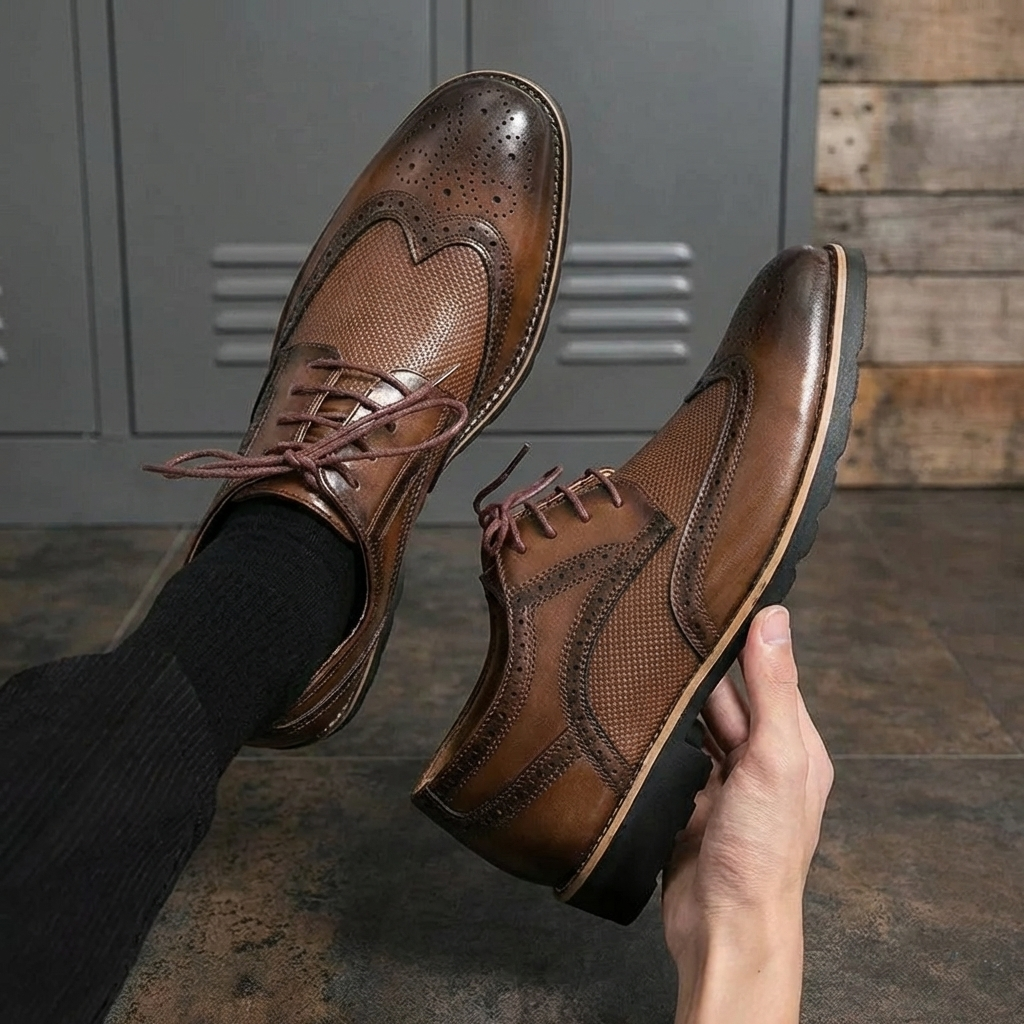CHAUSSURES HOMME | BROGUES | FERMETURE À LACETS