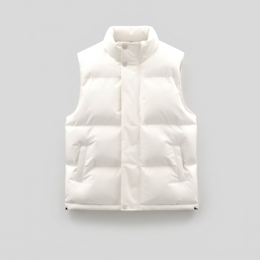 GILET HOMME | SANS MANCHES | COL MONTANT