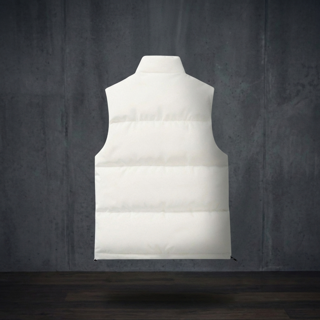 GILET HOMME | SANS MANCHES | COL MONTANT