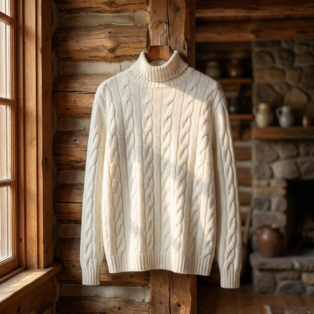 CARDIGAN HOMME | CÂBLES | ZIP DOUBLE