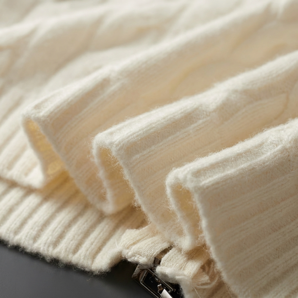 CARDIGAN HOMME | CÂBLES | ZIP DOUBLE