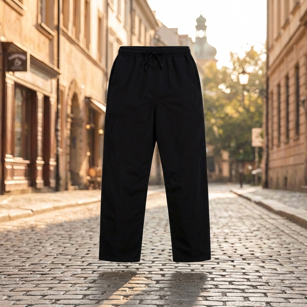 PANTALON HOMME | TAILLE ÉLASTIQUE | COUPE DROITE