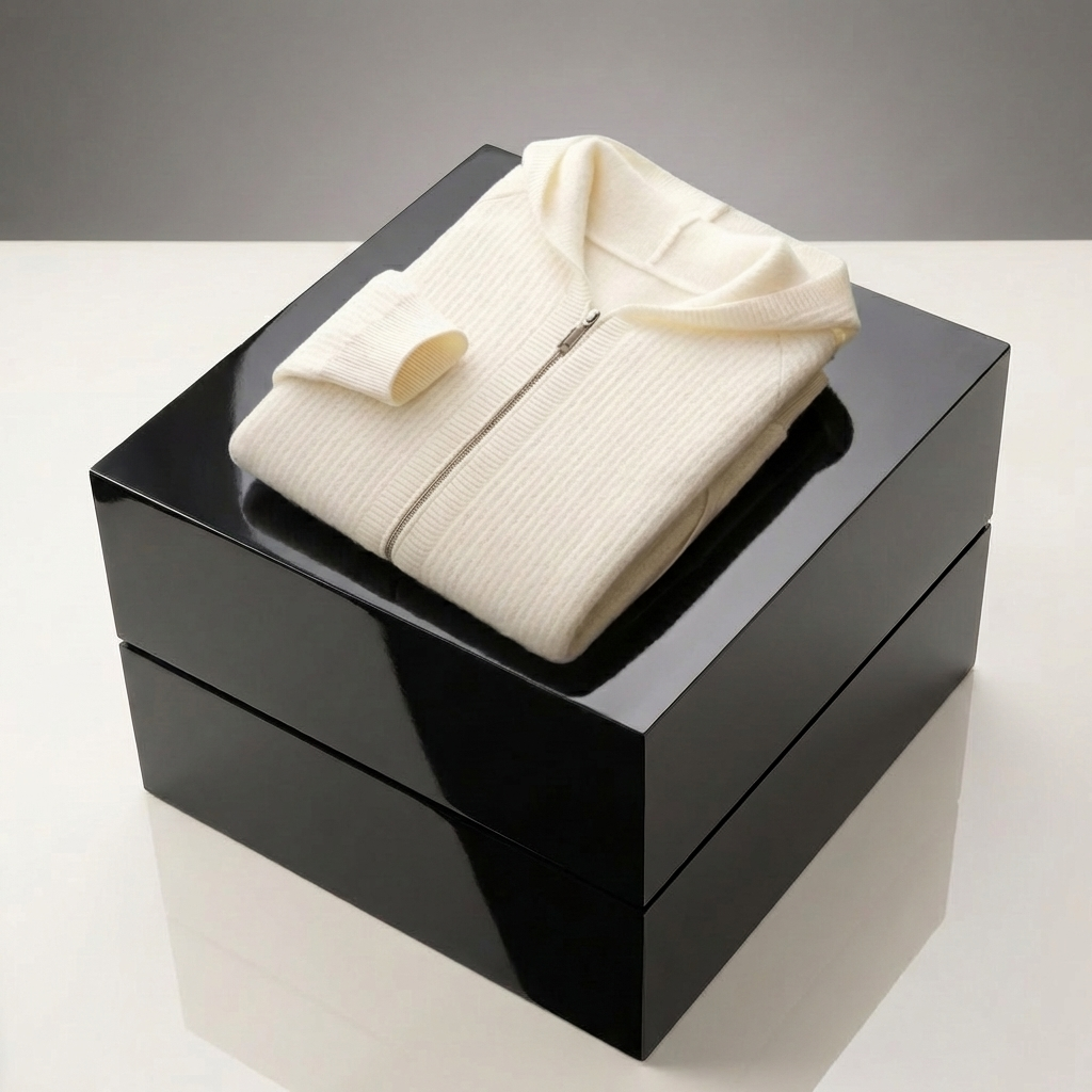 HOODIE HOMME | ZIPPÉ | MAILLE CÔTELÉE
