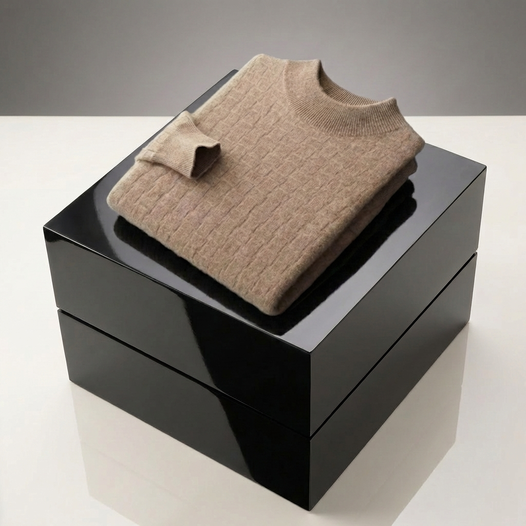PULL HOMME | TEXTURÉ | COL MONTANT