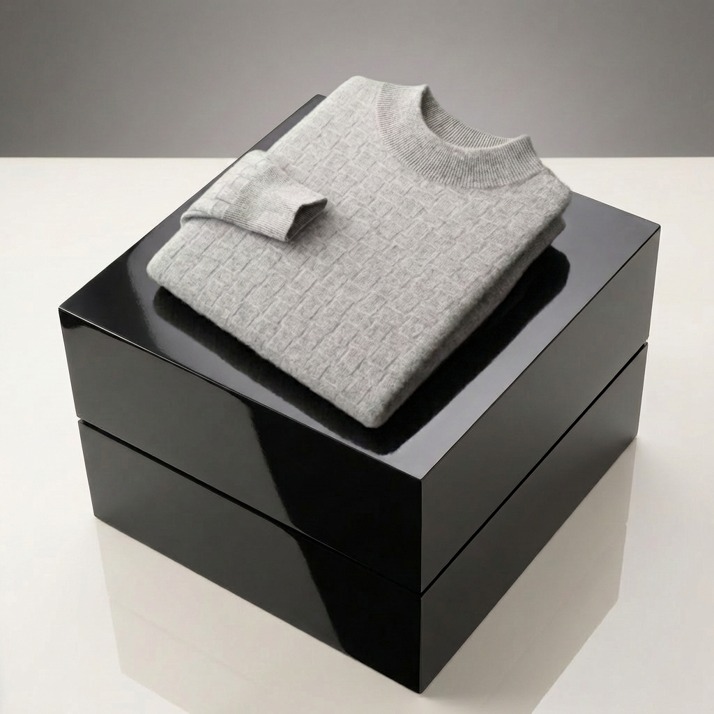 PULL HOMME | TEXTURÉ | COL MONTANT